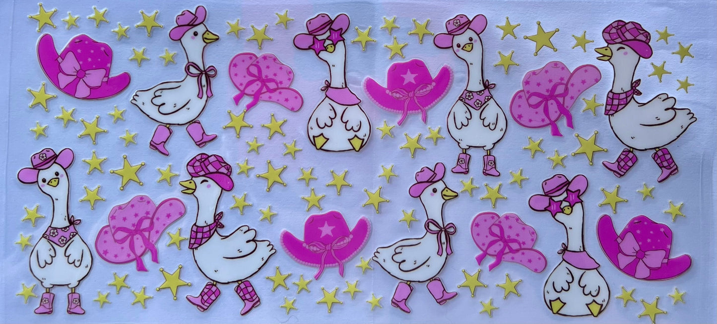 Geese w/ Cowboy Hats