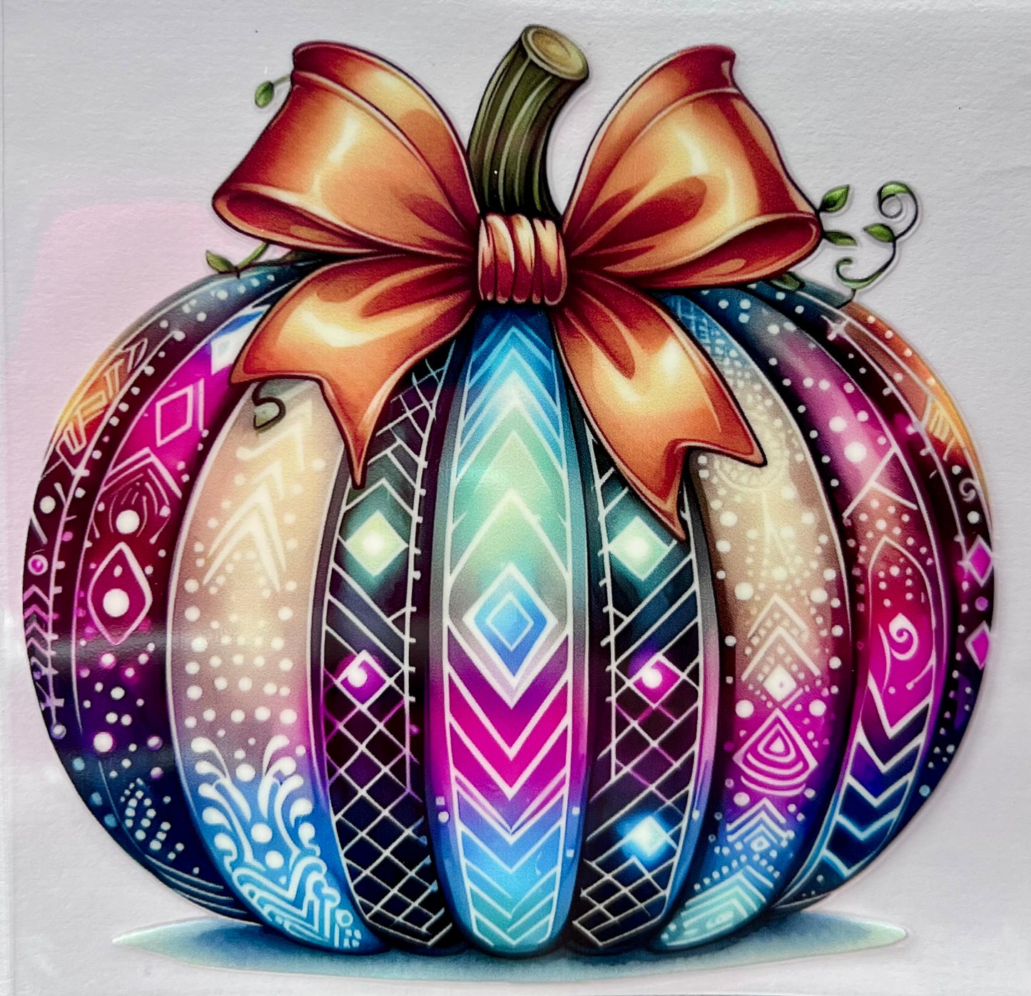 Colorful pumpkin