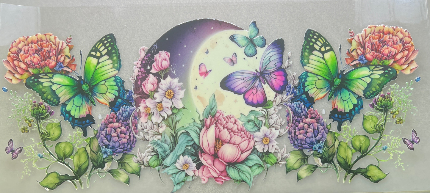Moon- Butterflies - Florals✔️