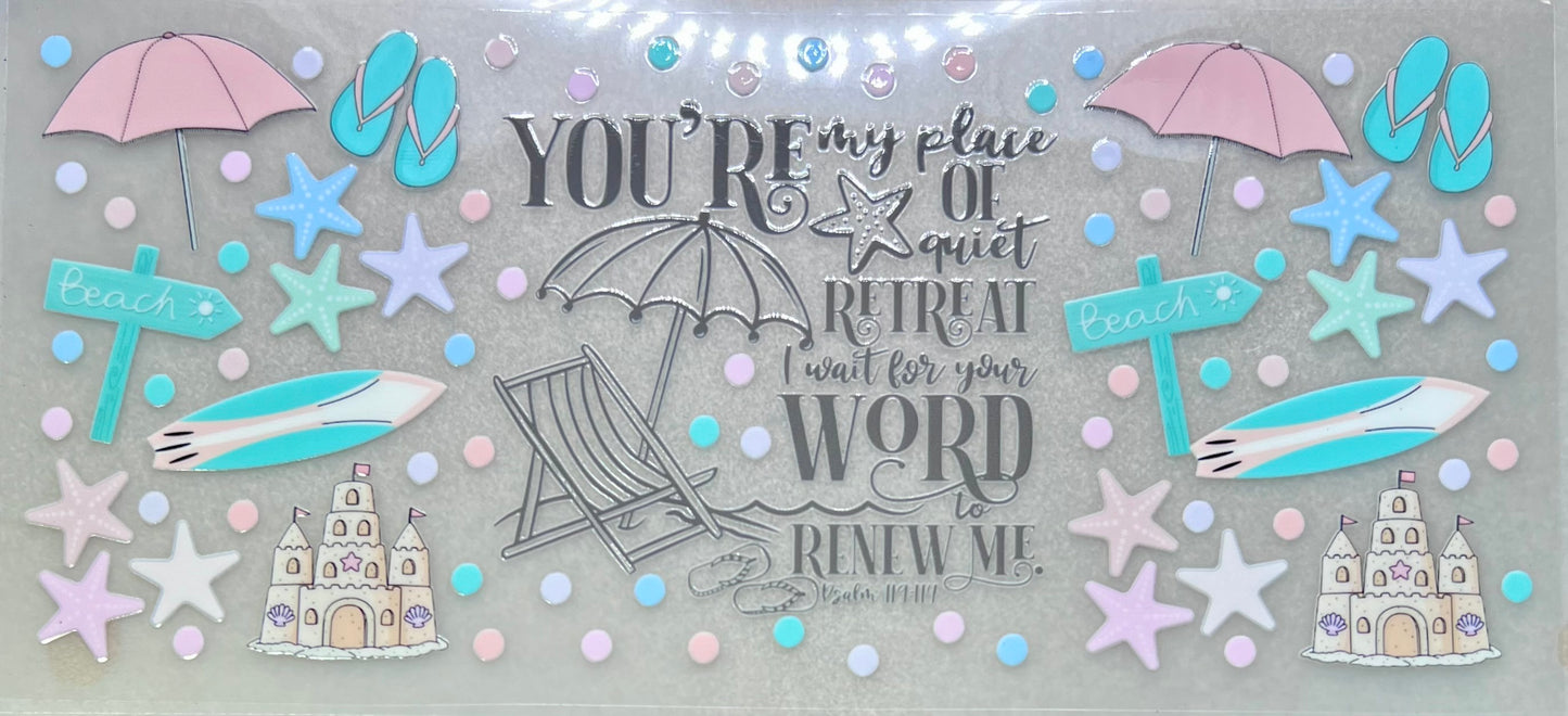 My place of quiet retreat - Ps 119:114✔️