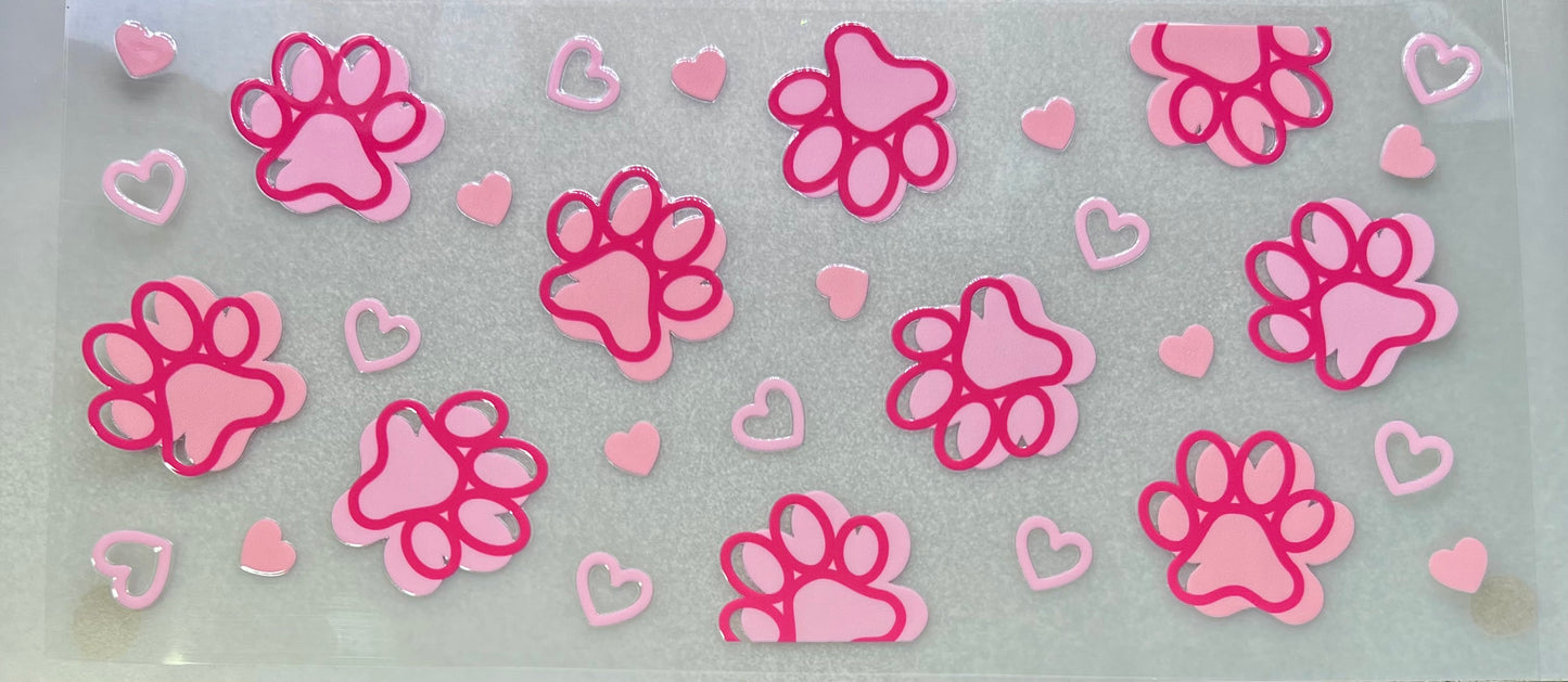 Pink PAW PRINTS✔️