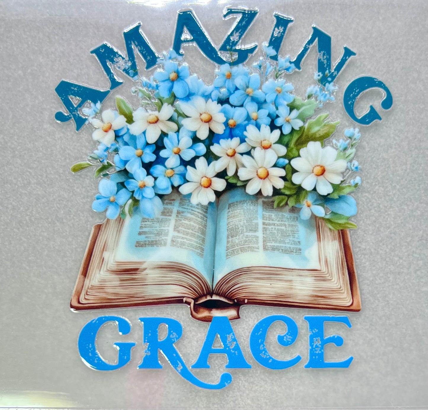 AMAZING GRACE - Floral & Bible✔️