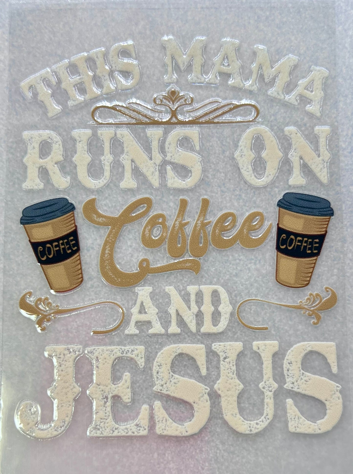 This MAMA runs on coffee & Jesus✔️