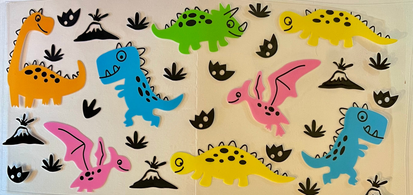Colorful Dinos