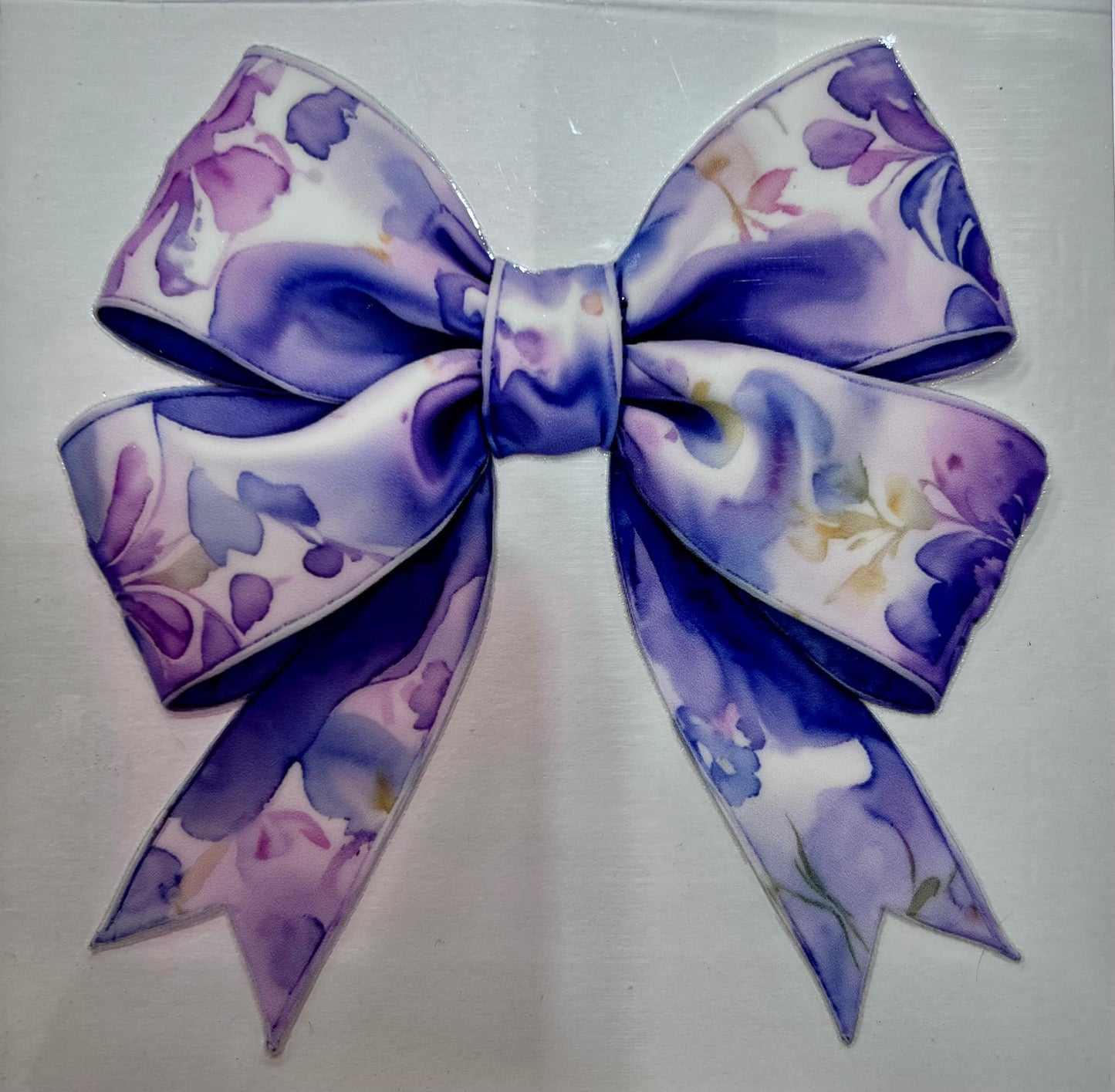Purple Spring Bow