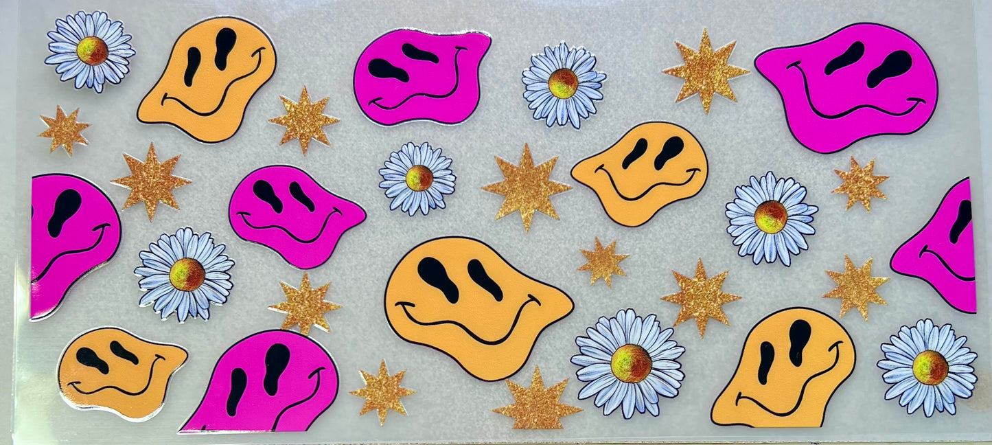 Wacky Smilies & Daisies✔️