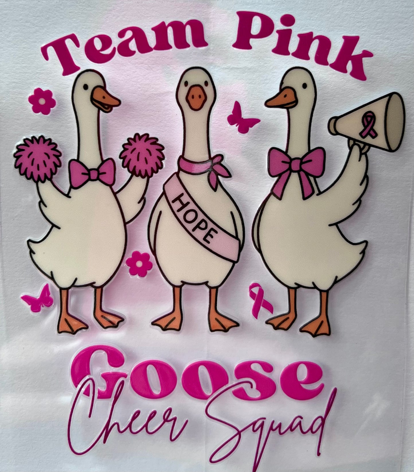 Team Pink Cheer Squad