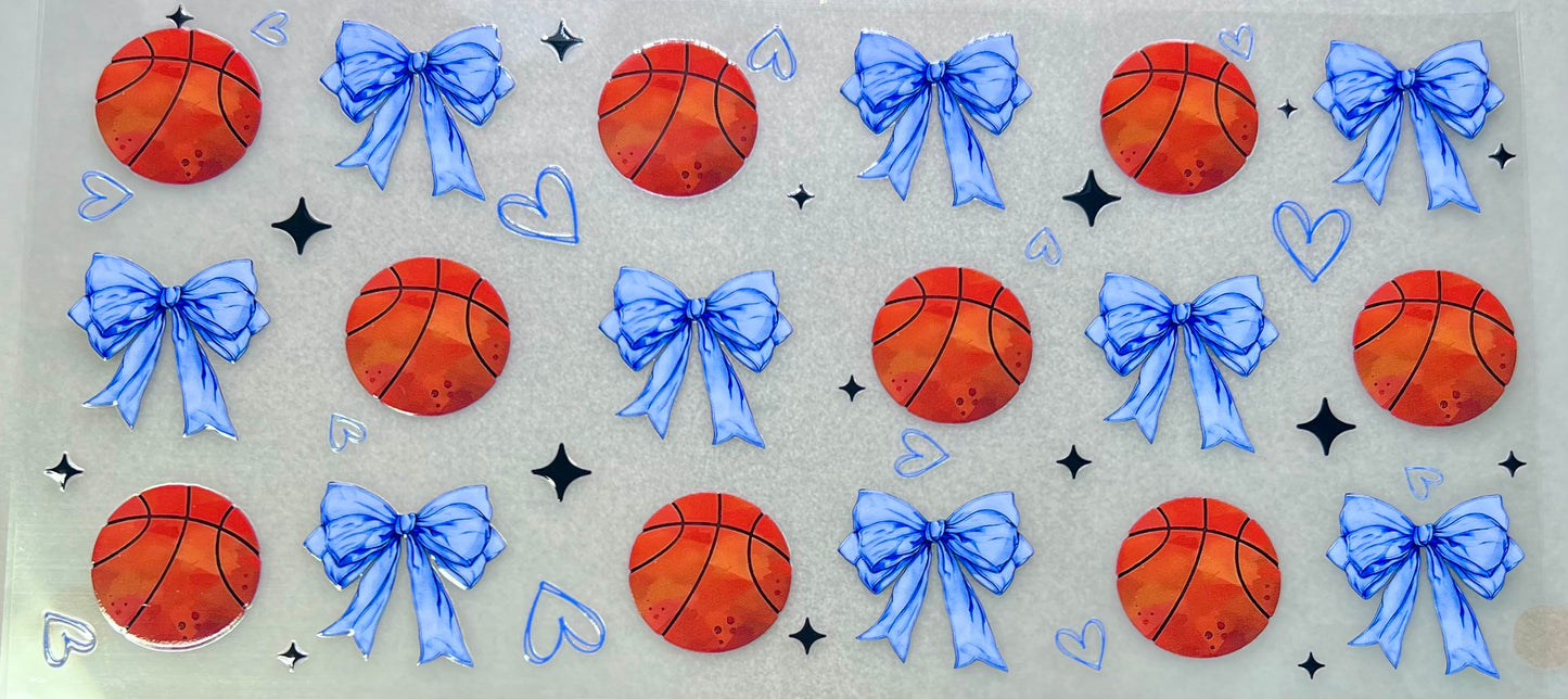 BASKETBALLS & Blue Bows✔️