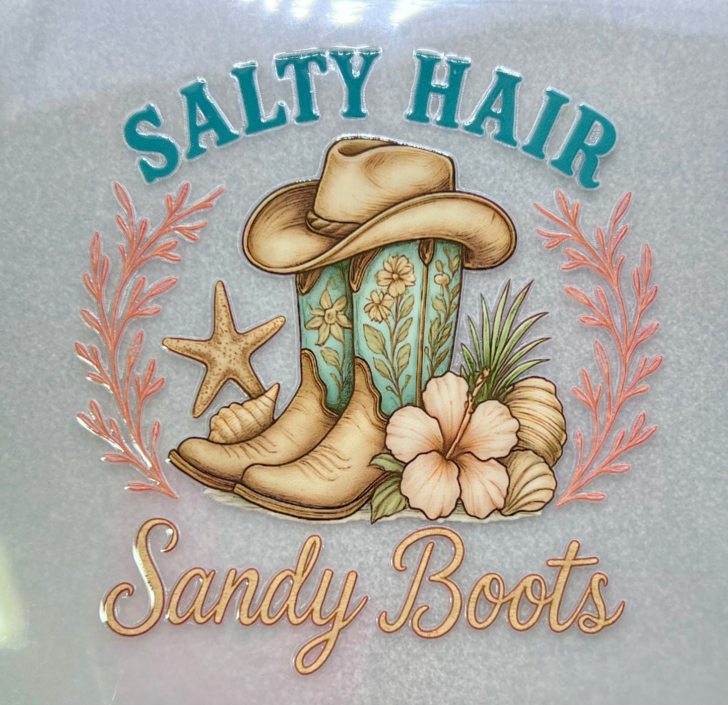 SALTY HAIR, SANDY BOOTS✔️