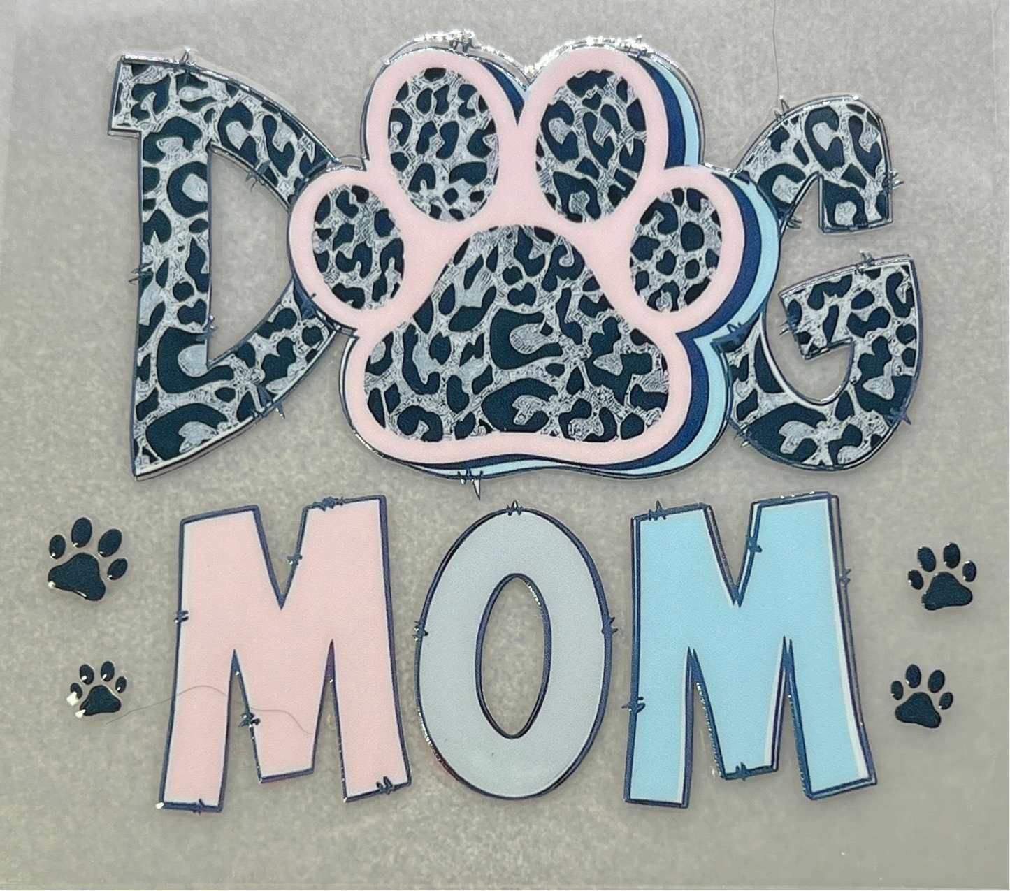 Dog mom leopard✔️