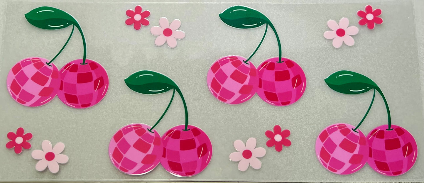 Disco Cherries & Tiny Flowers