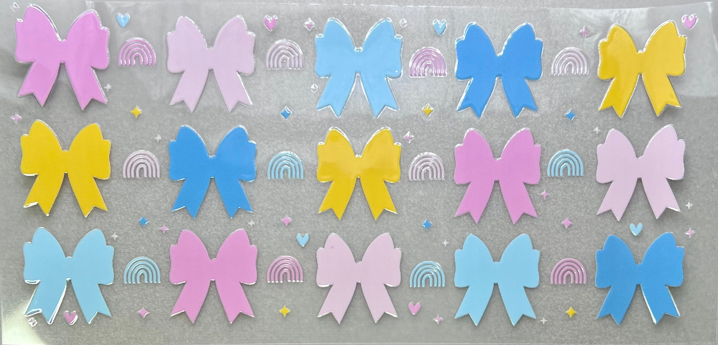 Bows & Rainbows Pastel