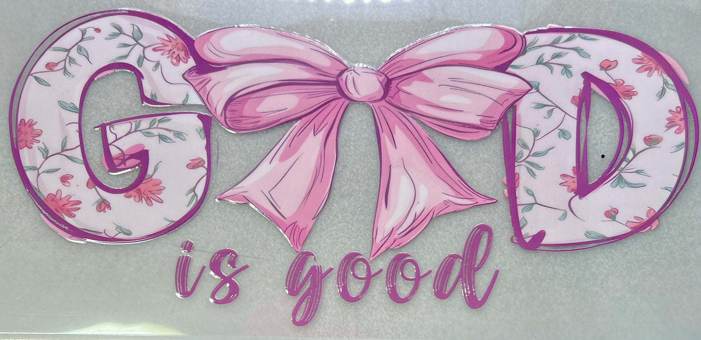 God is Good - large bow✔️