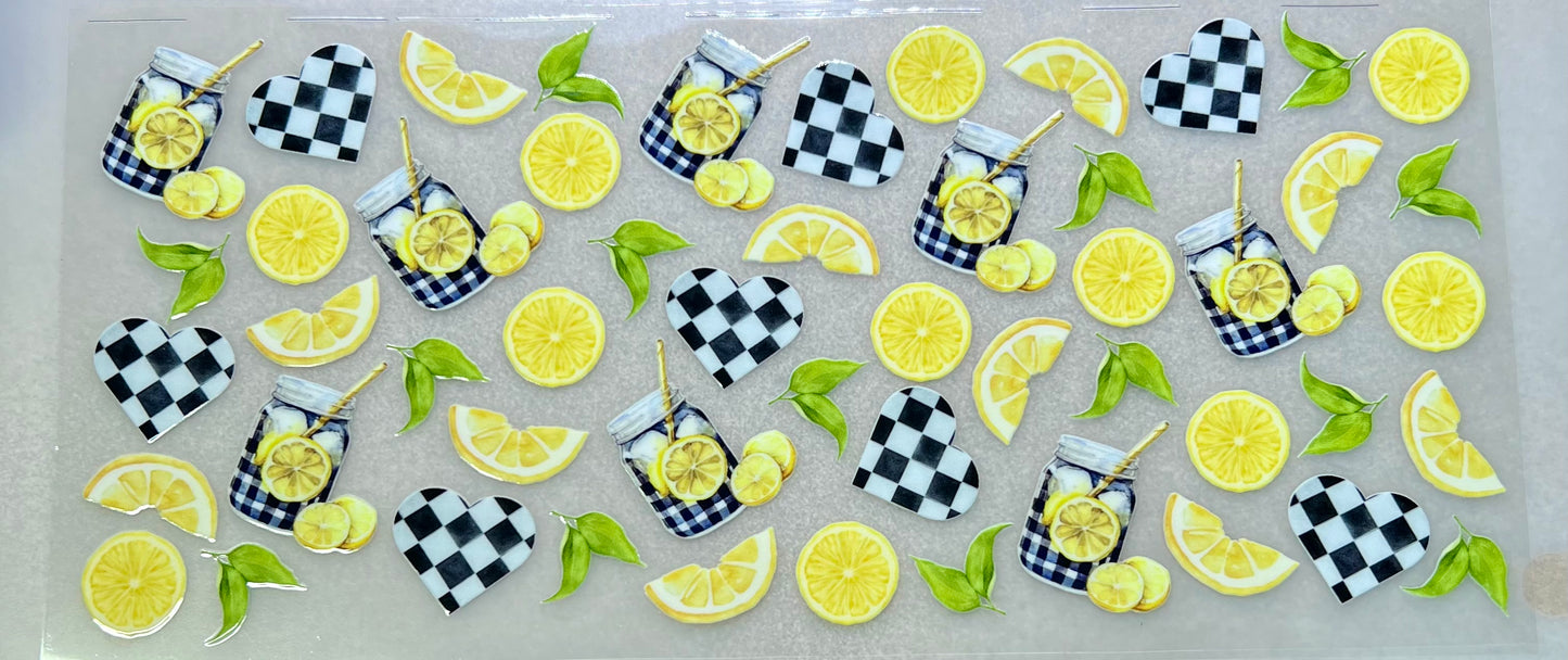 LEMONS & BLACK CHECKS✔️