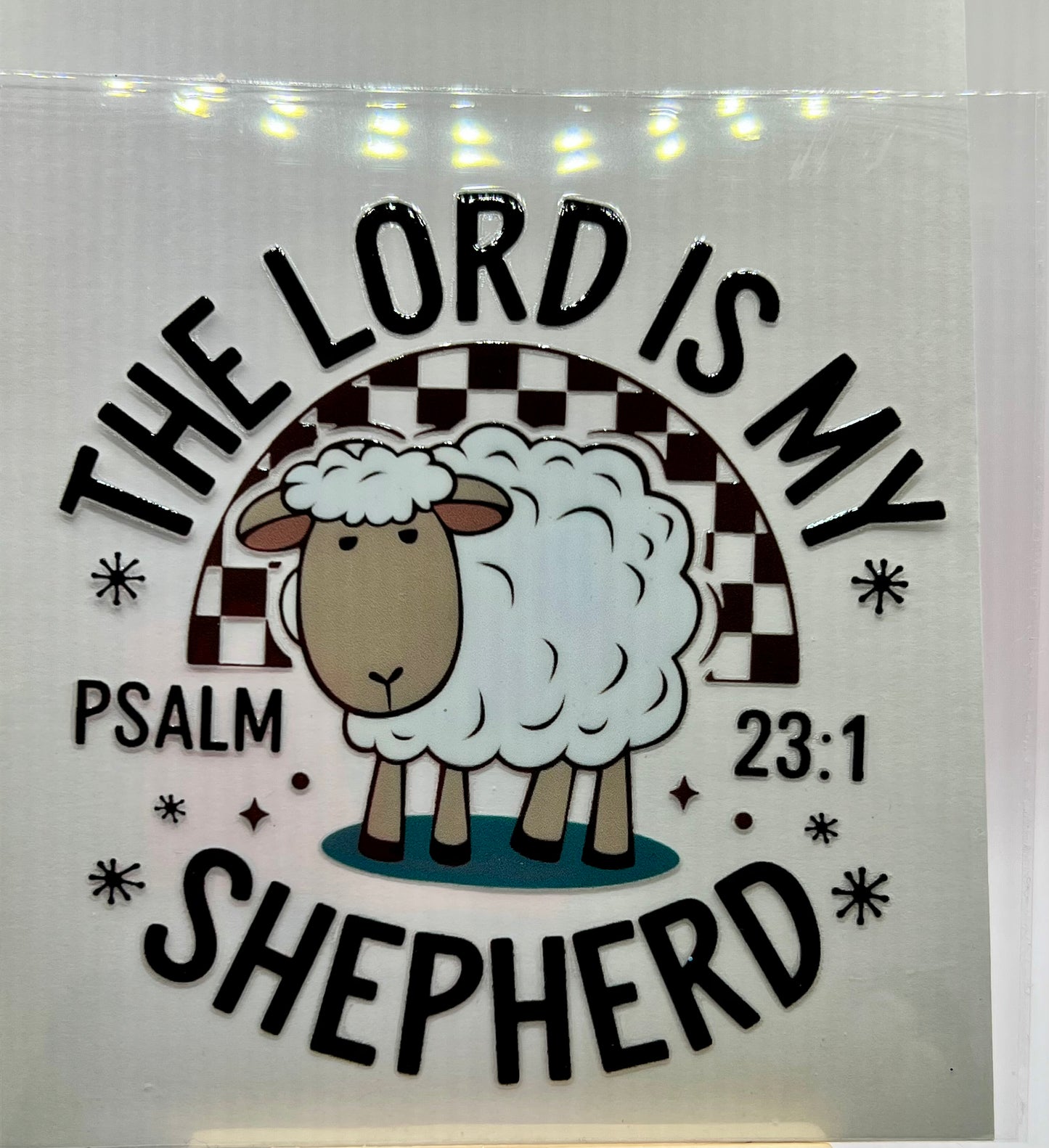 The Lord is my….Psalm 23:1✔️