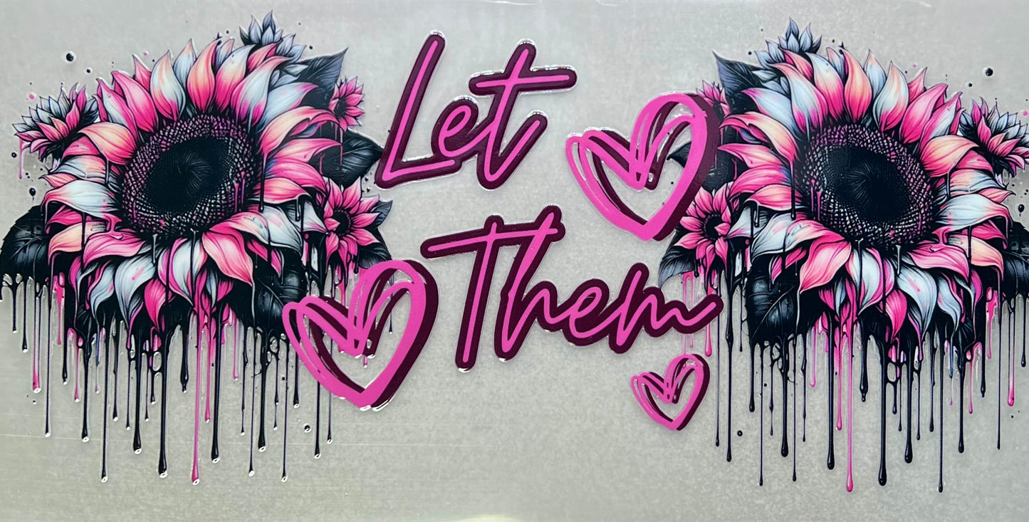 Let Them (pink/black)