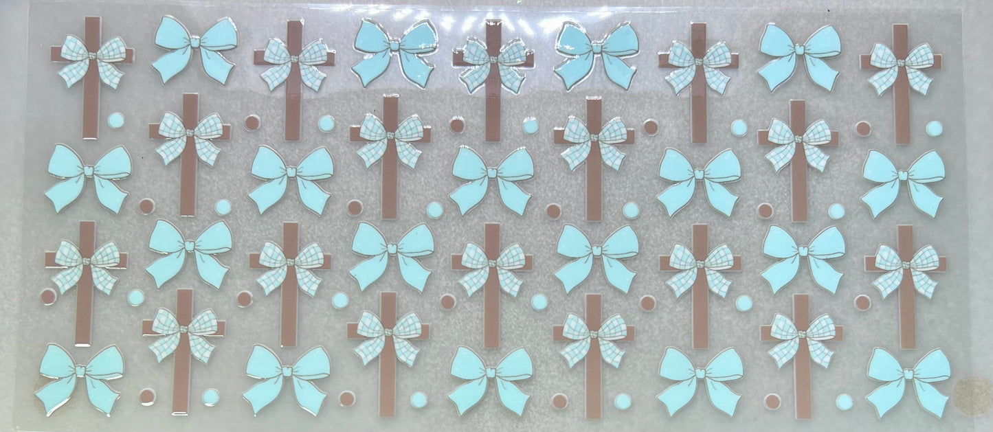 Cross - Mint bows✔️