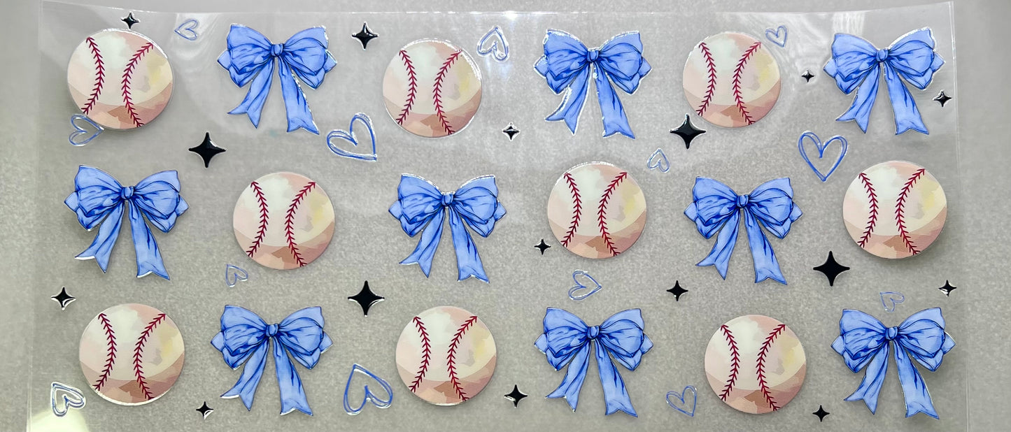 Baseballs & Blue Bows✔️
