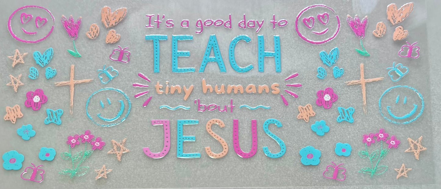 Teach tiny humans about JESUS✔️