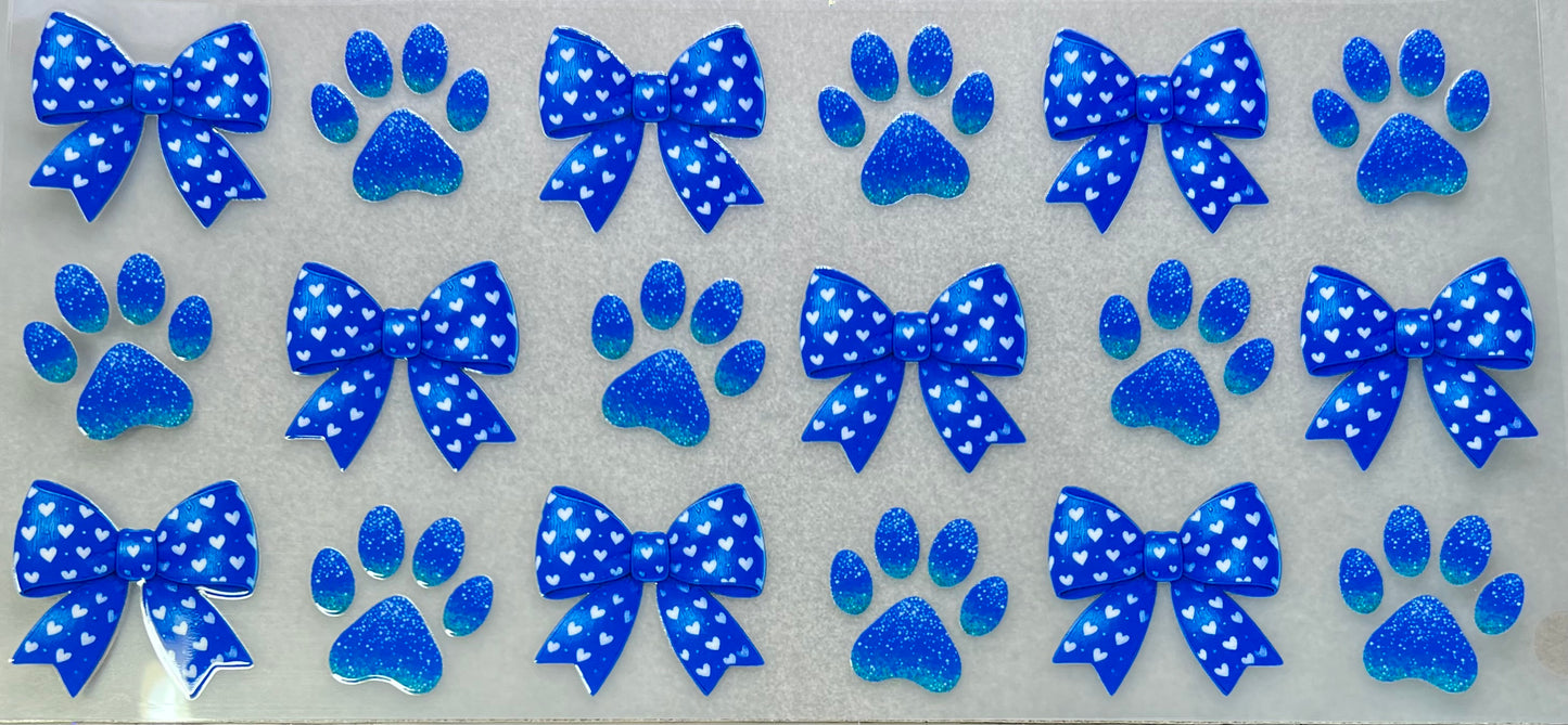 BLUE PAWS & BOWS✔️