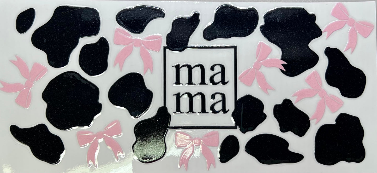Mama Cow-print & Bows