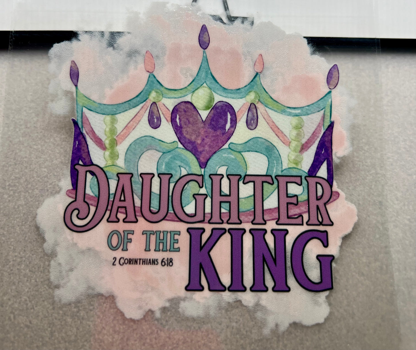 Daughter of the King decal
