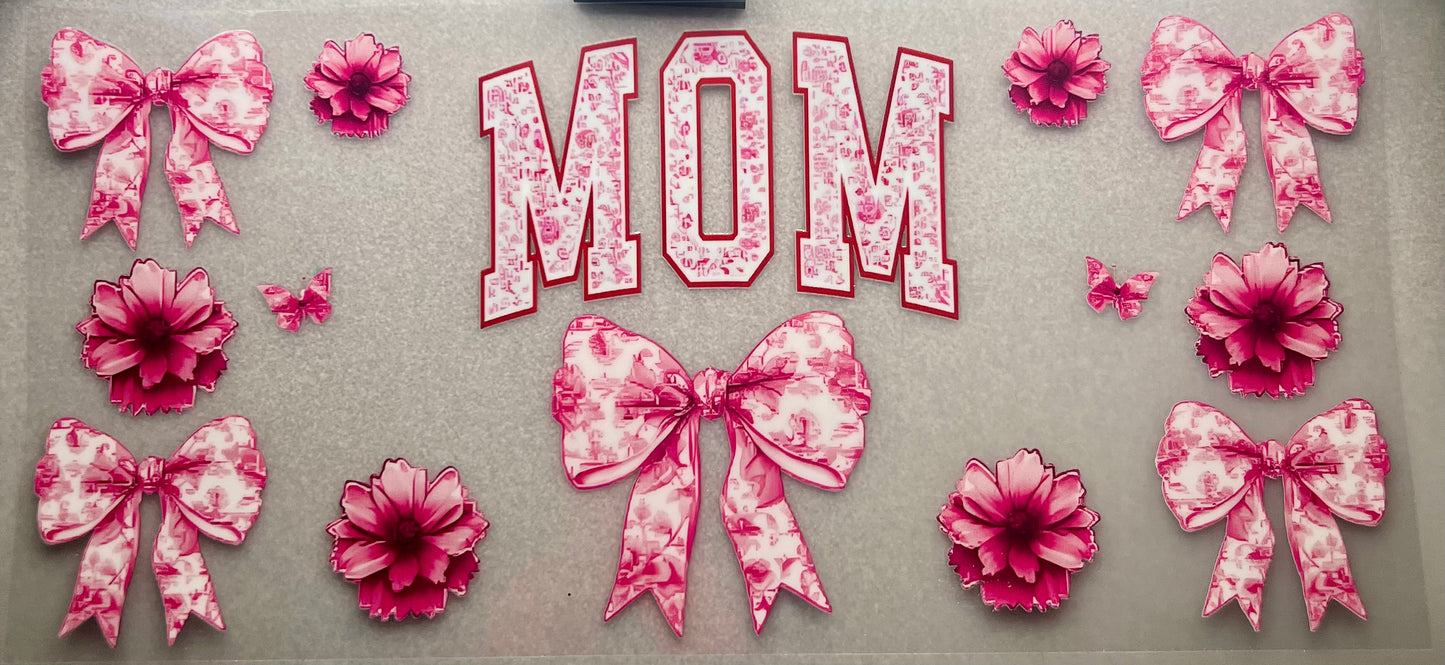 MOM - floral bow (wrap)