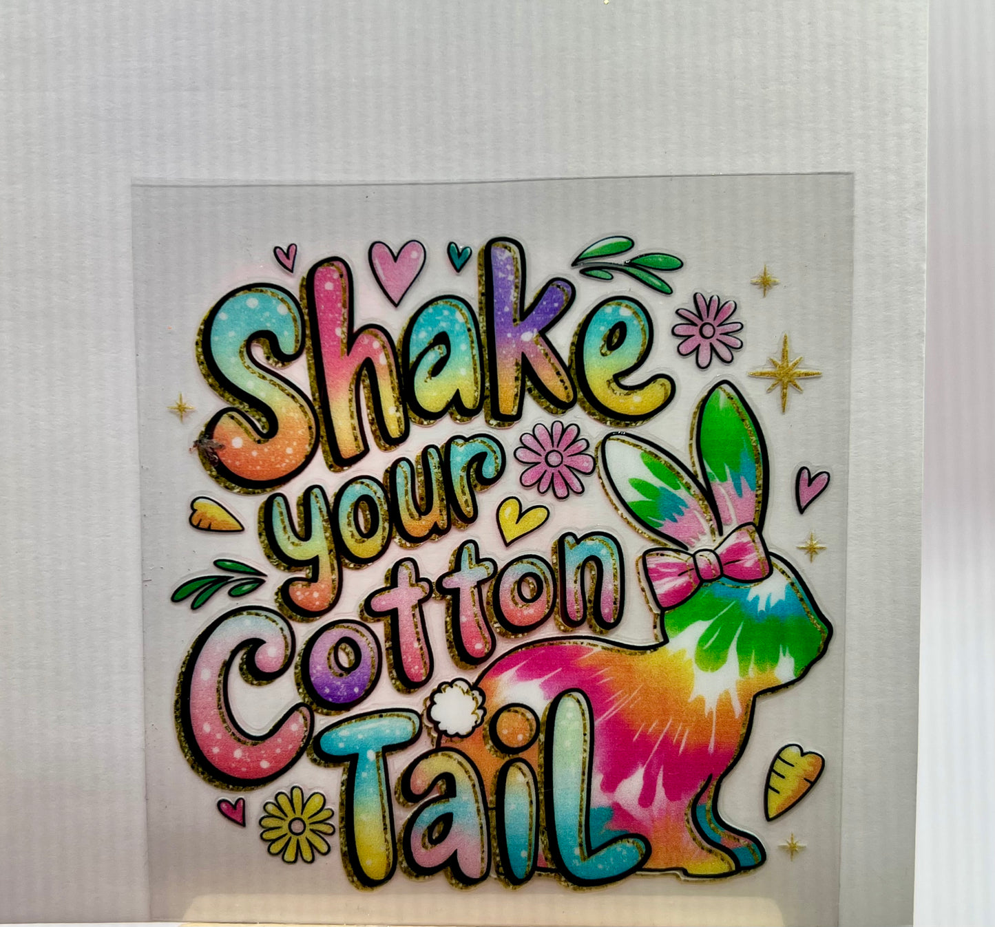 Shake your cotton tail