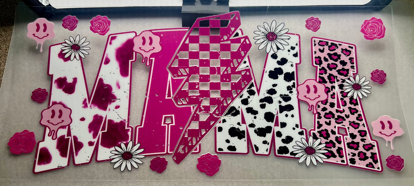 MAMA bolt/checks/pink Wrap