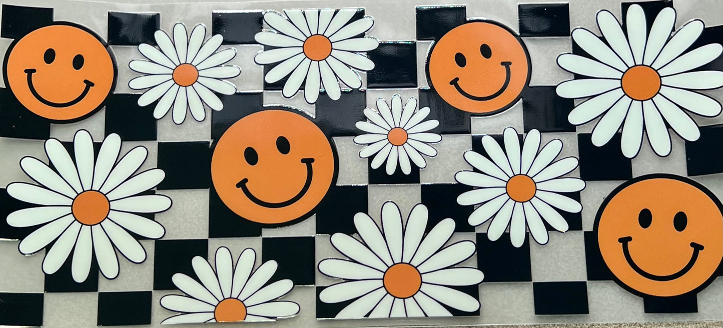 Smileys & Daisies Wrap✔️