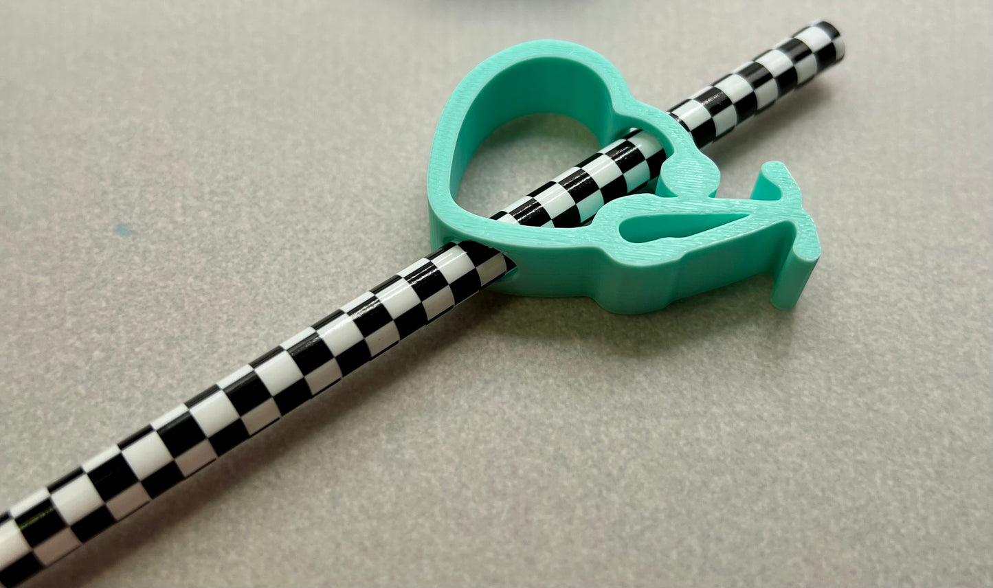 Stethoscope Straw Topper (straw not included)