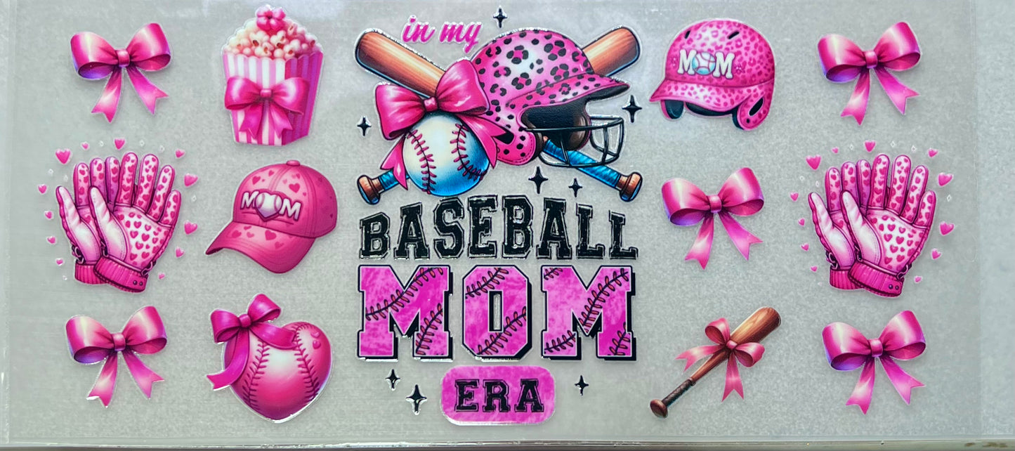 Pink Baseball Mom Era Wrap✔️
