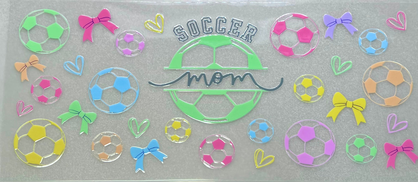 Pastel Soccer Mom Wrap✔️