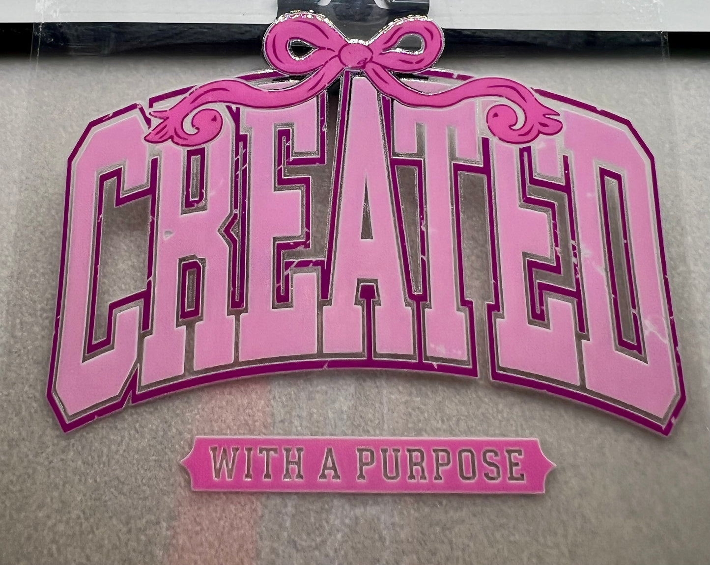 CREATED with a purpose