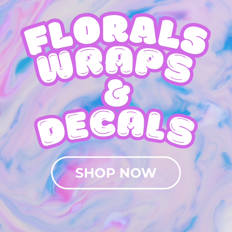 FLORALS Decals & Wraps