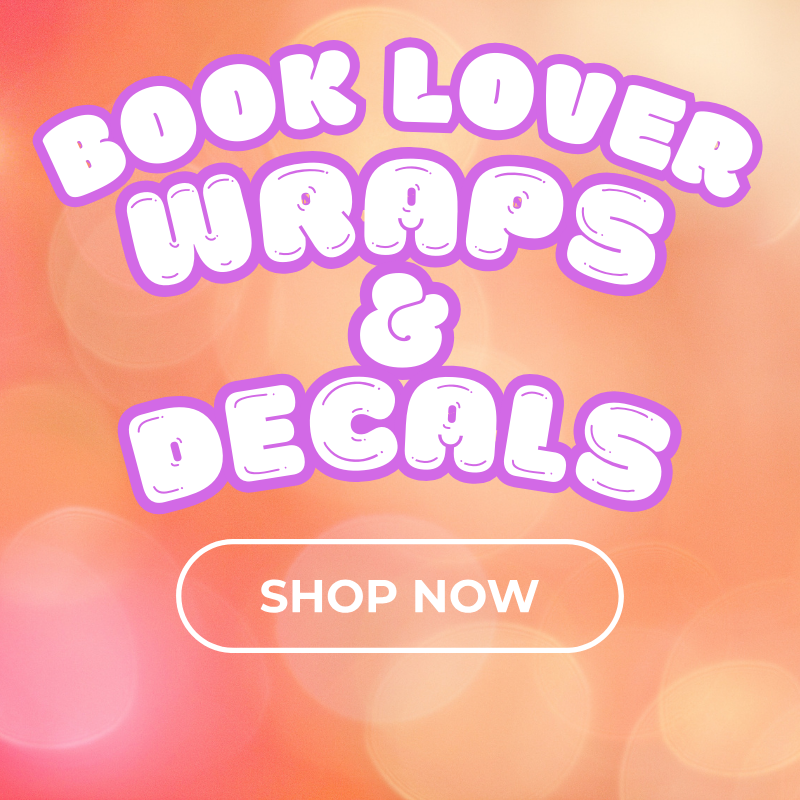 BOOK LOVER Decals & Wraps