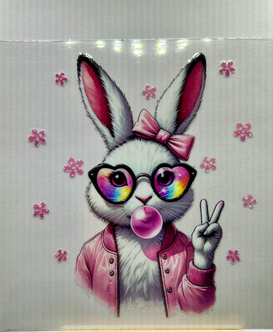Bunny bubble peace