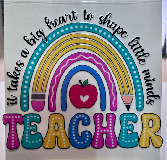 Teacher big heart