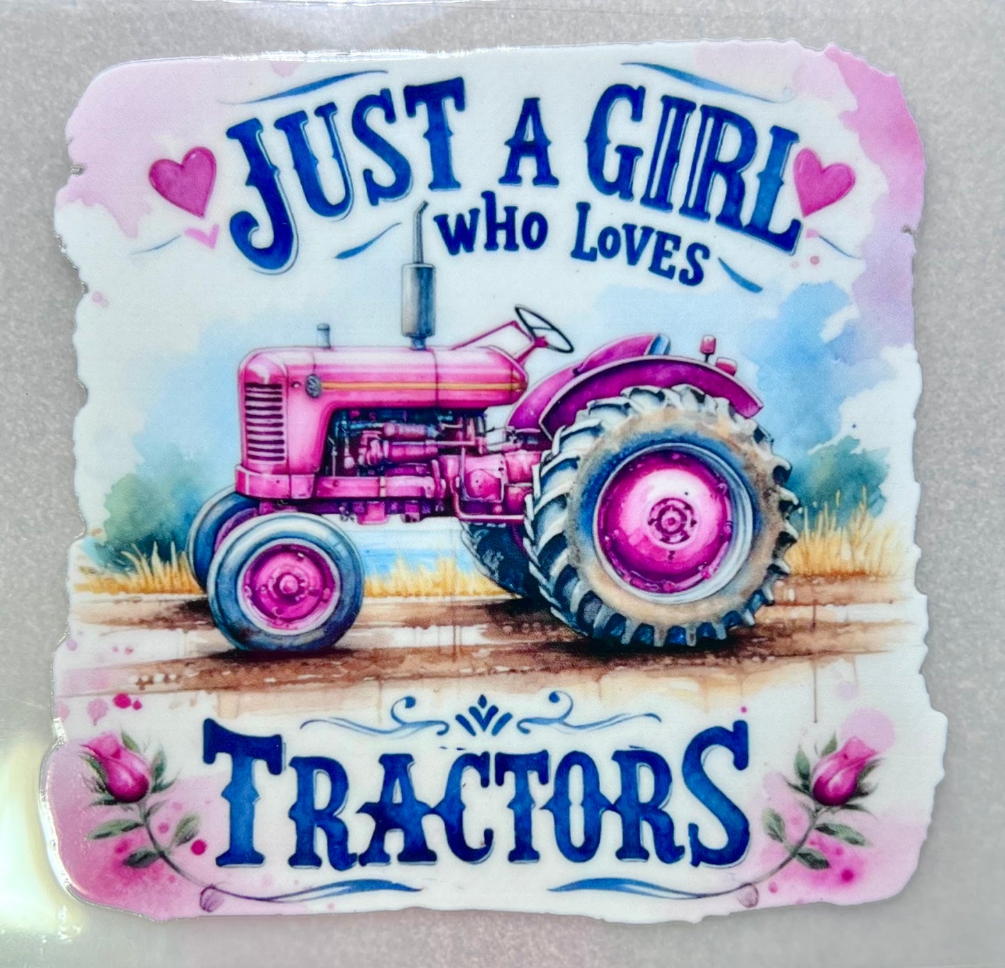 JUST A GIRL WHO LOVES TRACTORS✔️