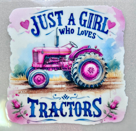 JUST A GIRL WHO LOVES TRACTORS✔️