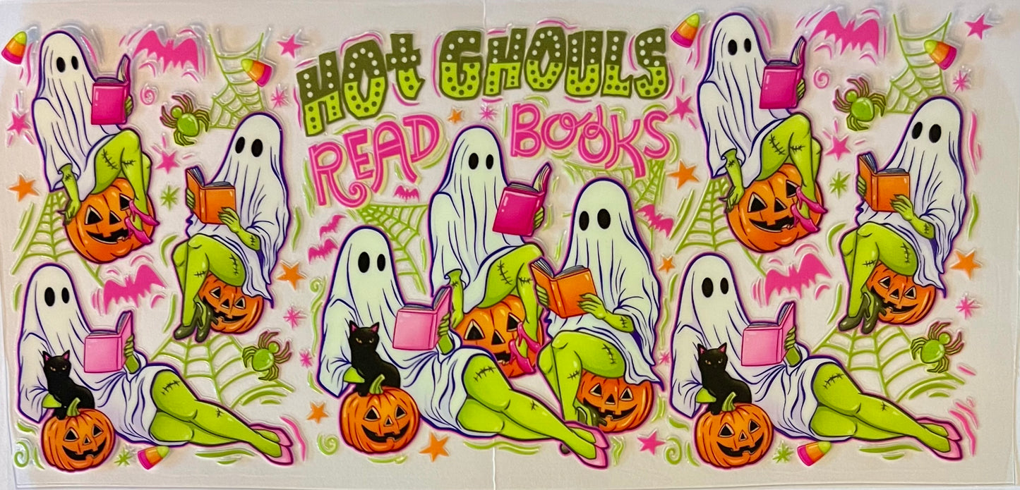 Hot ghouls read books
