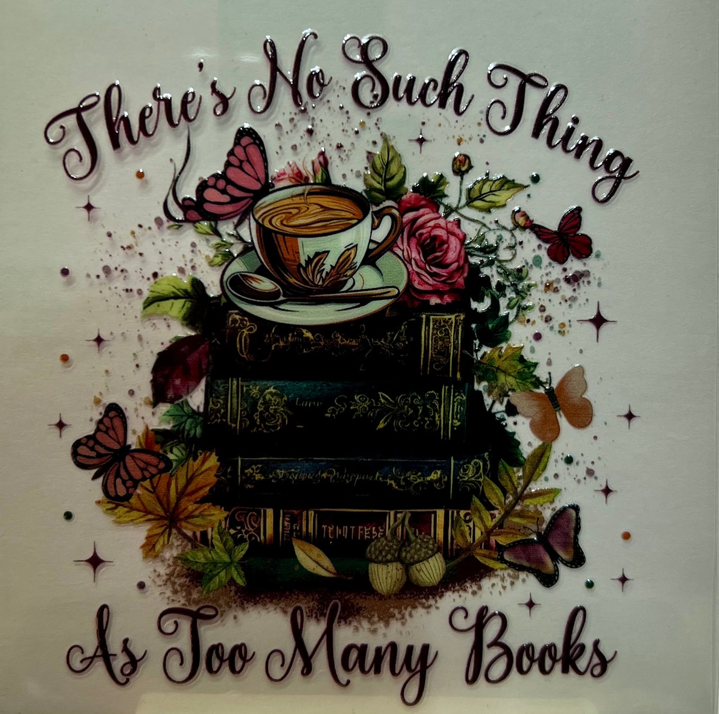 There’s no….too many books