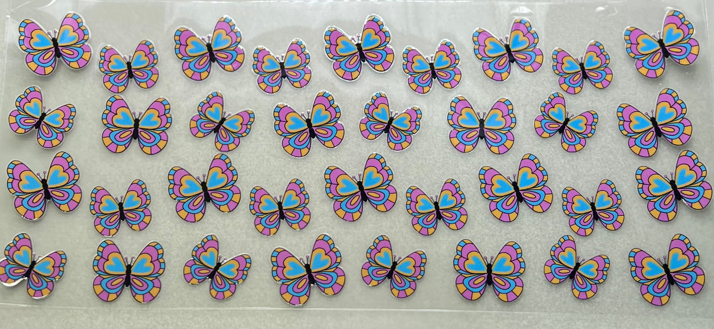 Small Colorful Butterflies