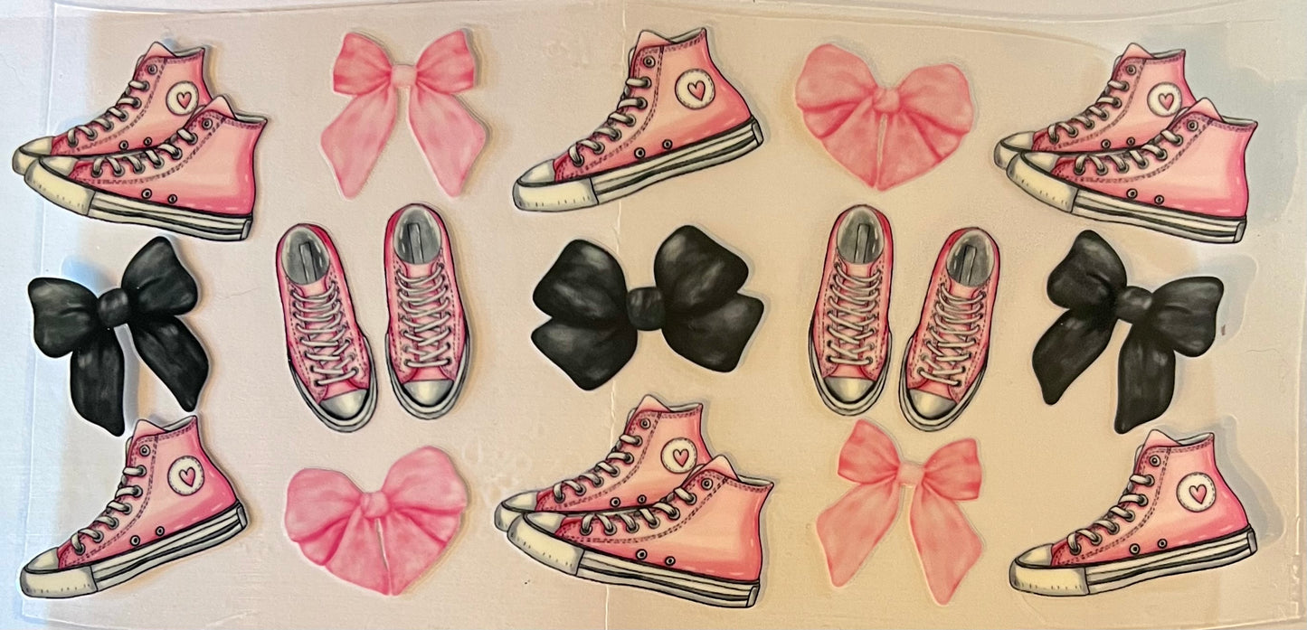 Pink Chucks & Bows