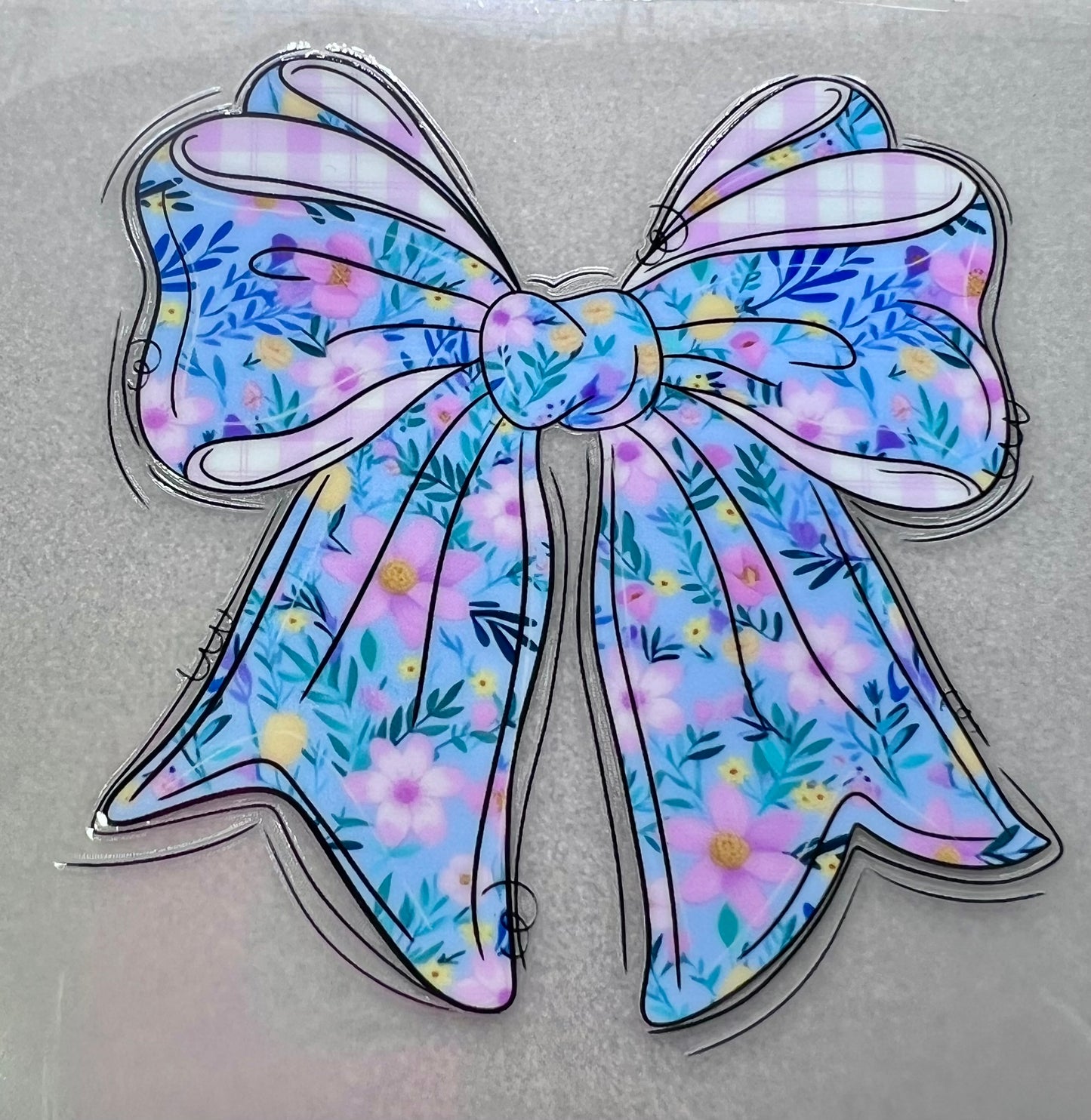 Spring Floral Bow✔️