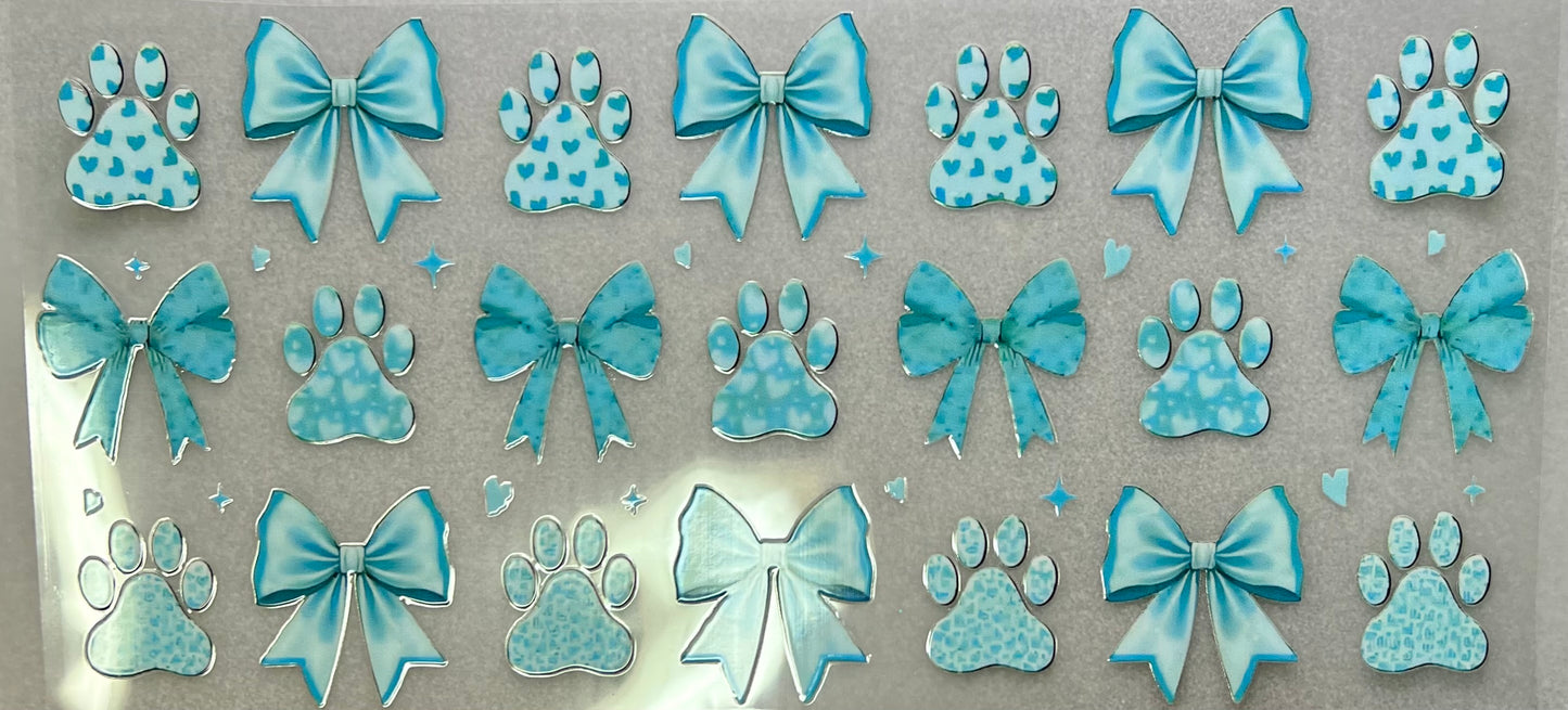 Blue Paws & Bows