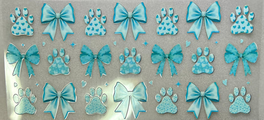 Blue Paws & Bows