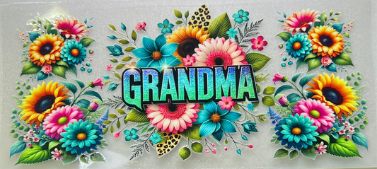 GRANDMA - floral