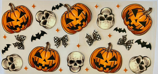 Pumpkins & Skulls