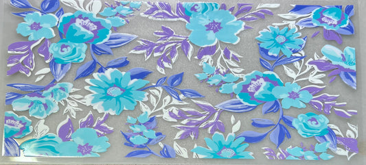 Teal & Purple FLORALS✔️